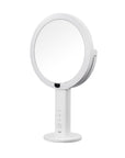 iMira Pro 8" Double Sided Sensor Mirror - Pearl White 1X/5X