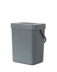 Puro Compost Bin with Lid - Dark Gray 3L / 0.79 Gal