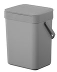 Puro II Compost Bin with Swing Lid - Dark Gray 5L / 1.32 Gal