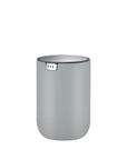 EKO Fandy Table Bin with Swing-Top Lid - Gray 1.5L / 0.4 Gal