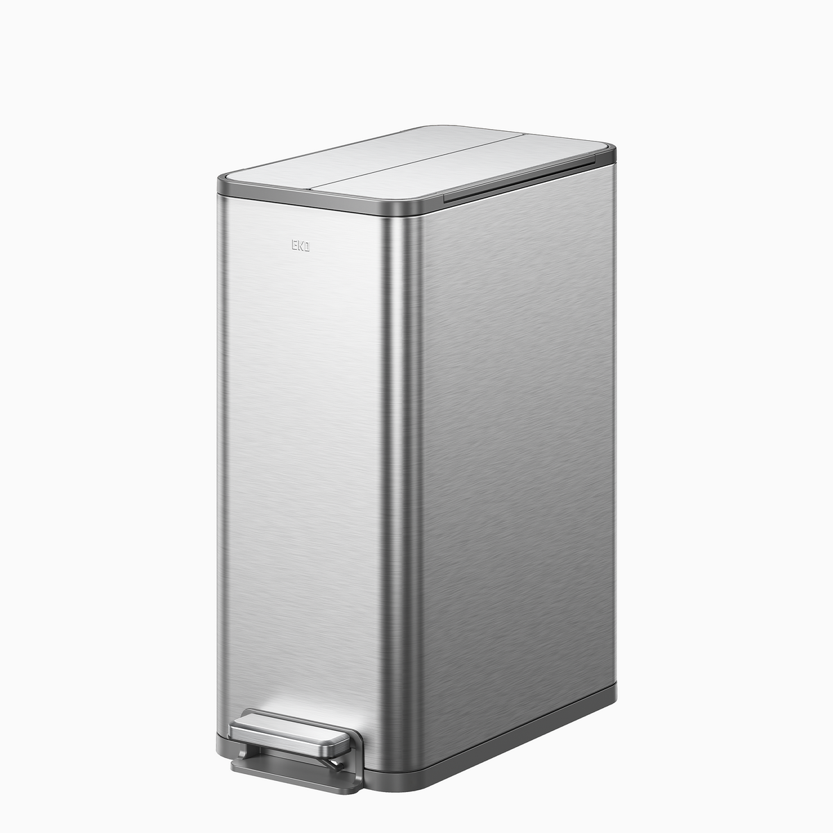 X-Wing 50L / 13.2 Gallon Slim Step Trash Can with Dual Wing Lid