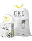 EKO Code B - 2.6 Gallon Easy-Dispense Roll Trash Bag - 80 Count (7-10L)