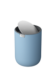 Fandy Table Bin with Swing-Top Lid - Blue 2.2L / 0.58 Gal