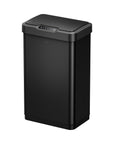 EKO Mirage-T 50Liter / 13.2 Gallon Stainless Steel Motion Sensor Trash Can - Matte Black