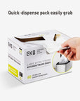 Code G - 21 Gallon Easy-Dispense Roll Trash Bag - 60 Count (80L)
