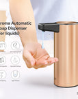 Deluxe Aroma Smart Liquid Soap Dispenser - Rose Gold