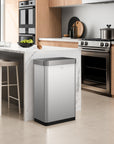 Mirage-X 80Liter / 21.1 Gallon Motion Sensor Can - Stainless Steel
