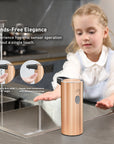 EKO Deluxe Aroma Smart Liquid Soap Dispenser - Rose Gold – Hands-Free Elegance