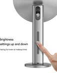 EKO iMira Ultra Clear 8" Sensor Mirror - Dark Gray 1X/5X – Brightness
settings up and down - Having fun even at makeup time