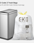 Deluxe Phantom Motion Sensor Trash Can Stainless Steel 45 L / 11.9 Gal