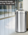 EKO Urban Round Open Top Can Commercial Grade - 120L / 32 Gal – Hallway