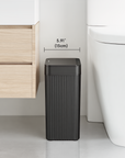 Brio 10L / 2.6 Gallon in Black Compact Design Motion Sensor Trash Can