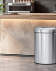 Urban 21 Gallon Semi-Round Open Top Waste Bin, 80L