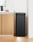 EcoSmart 80L / 21 Gallon Motion Sensor Trash Can - Matte Black