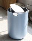 EKO Fandy Table Bin with Swing-Top Lid - Blue 1.5L / 0.4 Gal – Counter