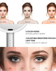 EKO iMira Ultra Clear 8" Sensor Mirror - Dark Gray 1X/5X – 3 COLOR MODES - 3 ADJUSTABLE BRIGHTNESS FOR EACH
LIGHT TONE