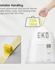 EKO Code B - 2.6 Gallon Easy-Dispense Roll Trash Bag - 80 Count (7-10L) – Reliable Handling