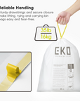 Code G - 21 Gallon Easy-Dispense Roll Trash Bag - 60 Count (80L)