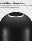 EKO Eternal Round Open Top Can Commercial Grade – 56L / 14.7 Gal – Durable Heavy-Gauge Steel