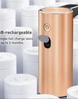 EKO Deluxe Aroma Smart Liquid Soap Dispenser - Rose Gold – USB-rechargeable