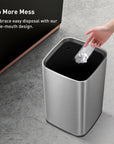 EKO Laguna Open Top Can with Nested Liner 2 Pack Combo Set - 7L+12L – No More Mess