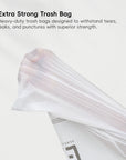 EKO Code E - 8 Gallon Easy-Dispense Roll Trash Bag - 80 Count (30.3-36L) – 8-9.5 Gallon Trash Bags - Extra Strong Trash Bag