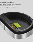 EKO Mirage Semi-Round Motion Sensor Trash Can, 47 Liter / 12.4 Gallon – Ultra Power Efficiency