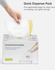 Code J - 12.9 Gallon (45-49L) Easy-Dispense Roll Trash Bag - 440 Count