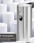 EKO Aroma Smart Foaming Soap Dispenser - Stainless Steel – USB-Rechargeable