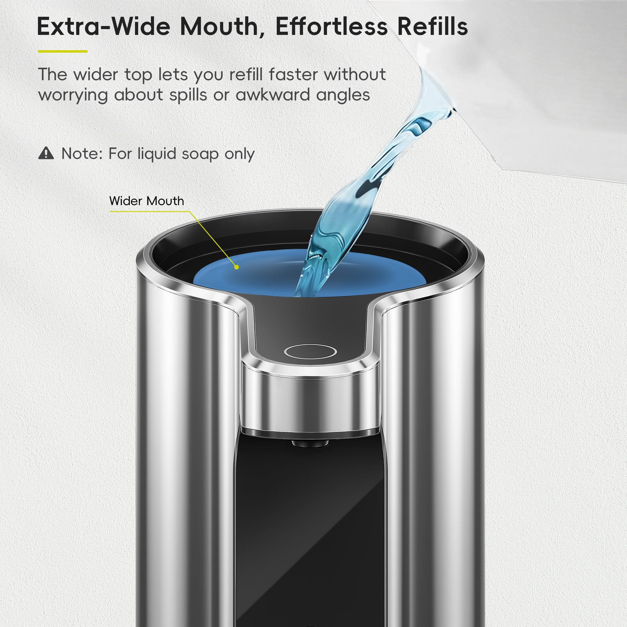 Aroma Pro 13.5 fl oz Touchless Automatic Liquid Soap Dispenser