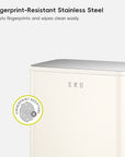 Marina 50 Liter / 13 Gallon Vanilla Step Trash Can