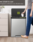 EKO EcoCasa II Step Recycling Can - Dual Compartment 36L+24L – Durable & Built to Last