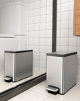 EcoCasa II Slim Step Can with Liner 2 Pack Combo Set – 6L / 1.6 Gal