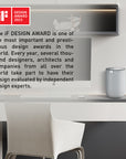 EKO Fandy Table Bin with Swing-Top Lid - Gray 1.5L / 0.4 Gal – Design Award 2023