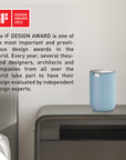 EKO Fandy Table Bin with Swing-Top Lid - Blue 1.5L / 0.4 Gal – Design Award 2023