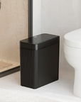 Brio 10L / 2.6 Gallon in Black Compact Design Motion Sensor Trash Can