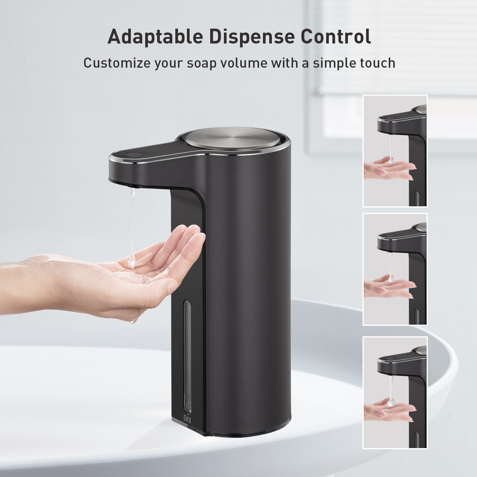 Aroma Smart Liquid Soap Dispenser - Dark Gray – Home by EKO