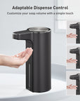 EKO Aroma Smart Liquid Soap Dispenser - Dark Gray – Adaptable Dispense Control