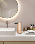 Deluxe Aroma Smart Liquid Soap Dispenser - Rose Gold