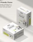 Code E - 8 Gallon Easy-Dispense Roll Trash Bag - 320 Count