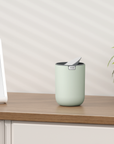 Fandy Table Bin with Swing-Top Lid - Sage 1.5L / 0.4 Gal