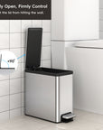 EcoCasa II Slim Step Can with Liner 2 Pack Combo Set – 6L / 1.6 Gal