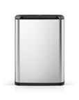 Laguna 2.6 Gallon/10L Open Top Trash Can with Removable Inner Basket,Matte Stainless Steel