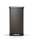 Hudson 75 Liter / 20 Gallon Step Can with Bag Compartment - Gunmetal