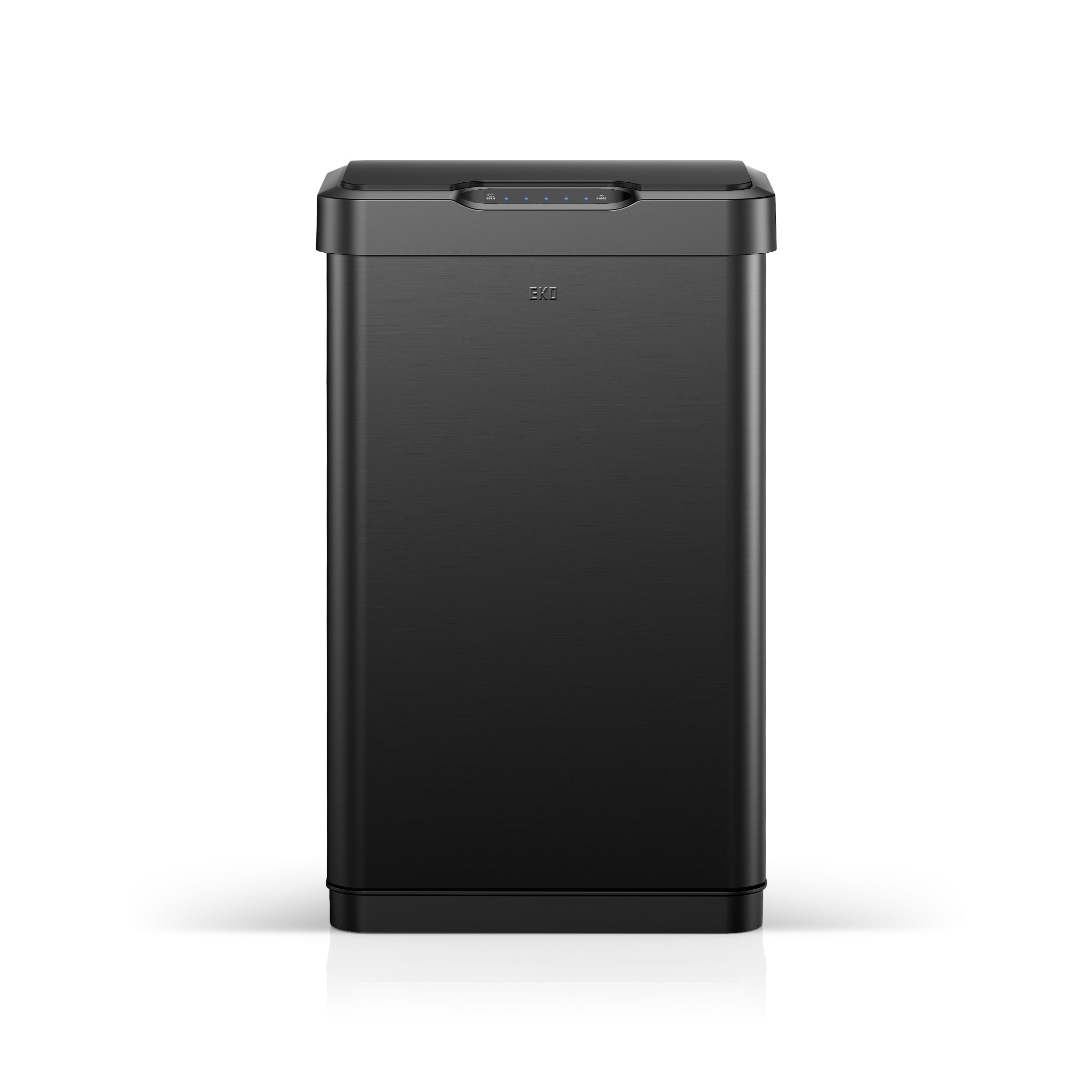 Mirage-T 50L Stainless Steel Motion Sensor Can - Black – Home by EKO