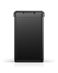 Mirage-T 50 Liter / 13 Gallon Stainless Steel Motion Sensor Can - Matte Black