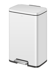 Madison Step Can with Liner – 50L / 13.2 Gal – Matte White