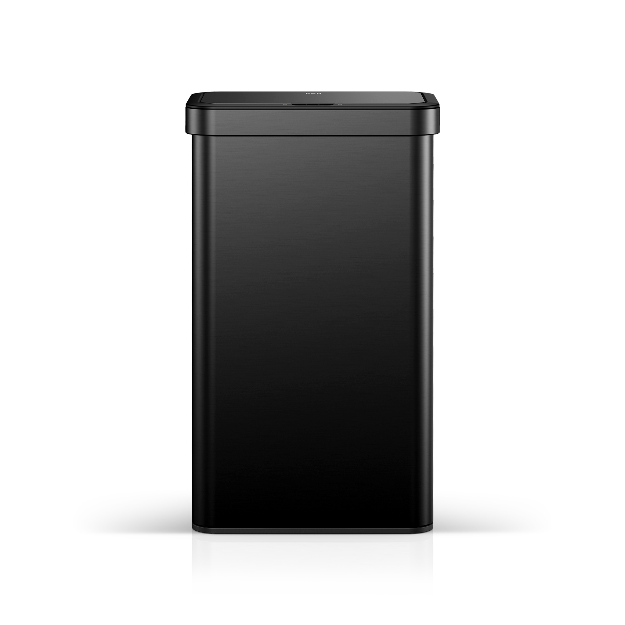 Nova 21 Gallon/80 Liter Black Stainless Steel Motion Sensor Trash