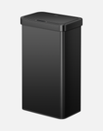 Nova 21 Gallon/80 Liter Black Stainless Steel Motion Sensor Trash Can