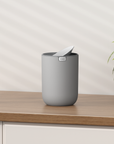 Fandy Table Bin with Swing-Top Lid - Grey 2.2L / 0.58 Gal